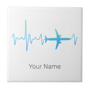 Vintage Häufigkeit des Retro-Pilotprogramms für He Fliese