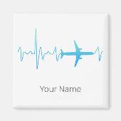 Vintage Häufigkeit des Retro-Pilotprogramms für He Magnet (Vorne)