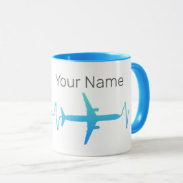 Vintage Häufigkeit des Retro-Pilotprogramms für He Tasse