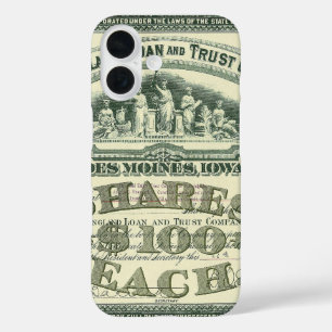 Vintage Hauptstadt iPhone 16 Hülle