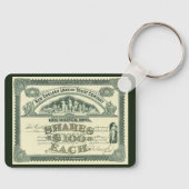 Vintage Hauptstadt Schlüsselanhänger (Vorderseite)