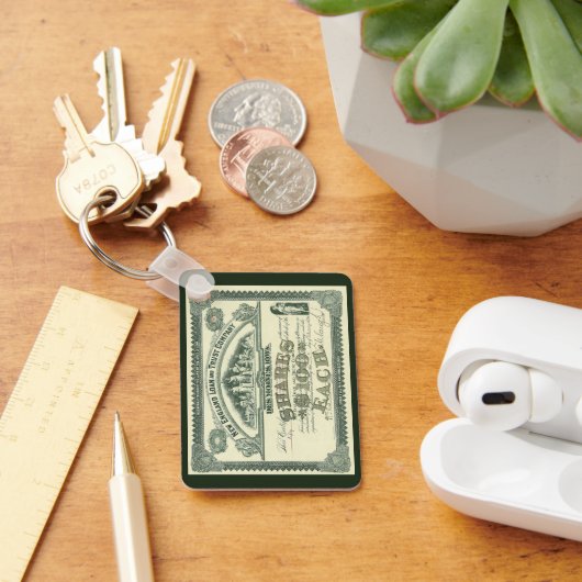 Vintage Hauptstadt Schlüsselanhänger (Schreibtisch)