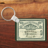 Vintage Hauptstadt Schlüsselanhänger (Rückseite)