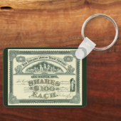 Vintage Hauptstadt Schlüsselanhänger (Vorderseite)