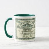 Vintage Hauptstadt Tasse (Links)