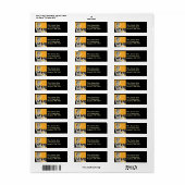 Vintage Hausfrau - Rücksendeadresse (Vorne)