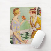 Vintage Hausfrauen Mousepad (Mit Mouse)
