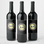 Vintage hausgemachte Feigenweinbezeichnungen Weinetikett (Flaschen)