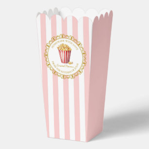 Vintage, hausgemachte Popcorn-Gefälligkeitsbox Geschenkschachtel