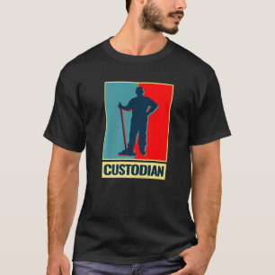 vintage Hausmeister Hausmeister Hausmeister Reinig T-Shirt