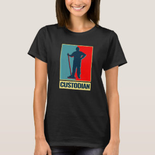Vintage-Hausmeister Hausmeister Hausverwalter Rein T-Shirt