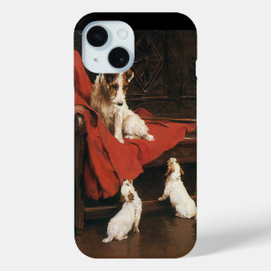 Vintage Haustiere, Jack Russel Terrier Hunde Case-Mate iPhone Hülle