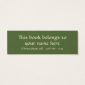 Vintage Haustiere, Niedlich gestreifte Tablette vo (Rückseite)