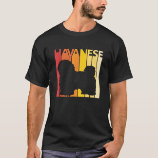 Vintage Havanese hässliches Weihnachts-Pyjama-Gesc T-Shirt