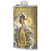 Vintage Hawaii 2 Flachmann (Links)