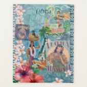 Vintage Hawaii: Aloha-Grußplaner Planer (Vorderseite)