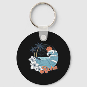 Vintage Hawaii Aloha State Hawaiianischer Strand S Schlüsselanhänger