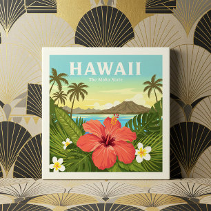Vintage Hawaii Fliese