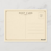 Vintage-Hawaii-Gruß von Postkarte (Rückseite)