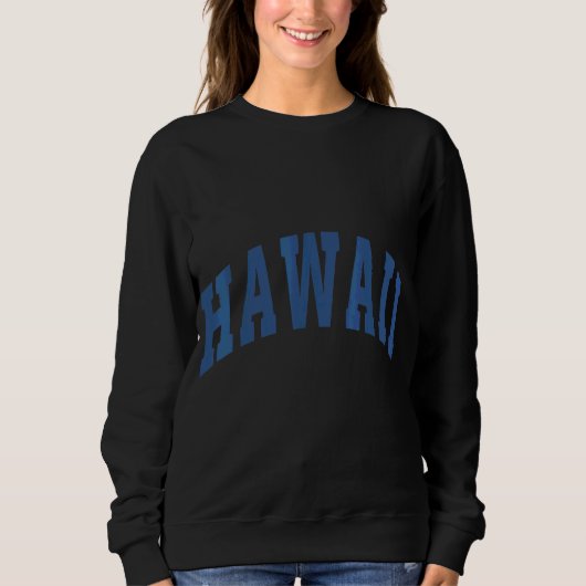 Vintage Hawaii-Hauptstadt Sweatshirt (Vorderseite)