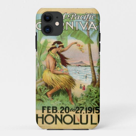 vintage hawaii iphone case (Rückseite)