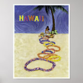 Vintage Hawaii-Reise Poster (Vorne)