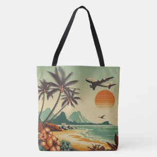 Vintage Hawaii/Tropisch Tasche