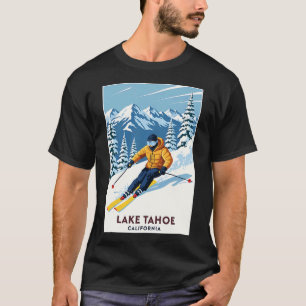 Vintage Hawaii Tropisches Surfen und Ozean-Wasserf T-Shirt