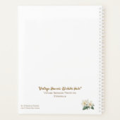 Vintage Hawaii: Wakiki Hula Planner Planer (Rückseite)