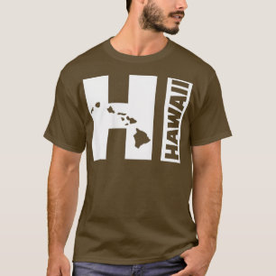 Vintage Hawaiian Islands Hawaii Aloha-Staat T-Shirt