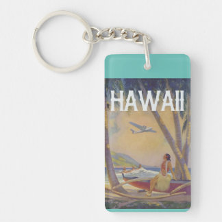 Vintage Hawaiian Travel - Hawaii Hula Dancer ! Schlüsselanhänger