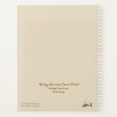 Vintage Hawaiian Travel Poster Planner Planer (Rückseite)