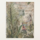 Vintage Hawaiian Tropicals: Ukulele Planner Planer (Vorderseite)
