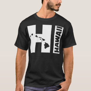 Vintage Hawaiianische Inseln Hawaii Aloha Staat T-Shirt