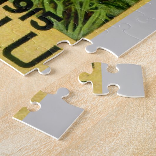 Vintage hawaiianische Reise Kunst-Illustration Puzzle (Seite)