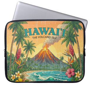 Vintage hawaiianische Reiseplakate - Hawaii Neopre Laptopschutzhülle