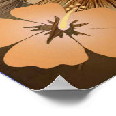 Vintage hawaiianische Scrapbook Seite 2 Poster (Ecke)