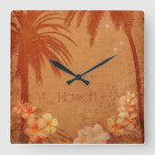 Vintage Hawaiianische Uhr (Vorderseite)