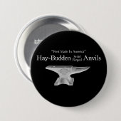 Vintage Hay-Budden Amboss Button (Vorne & Hinten)
