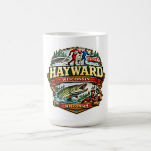 Vintage Hayward Wisconsin Birkebeiner Skilanglauf Kaffeetasse