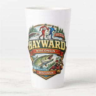 Vintage Hayward Wisconsin Birkebeiner Skilanglauf Milchtasse