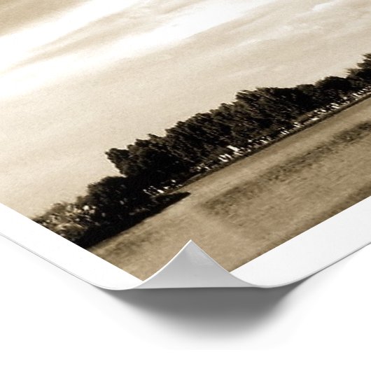 Vintage Heißluft Poster (Ecke)