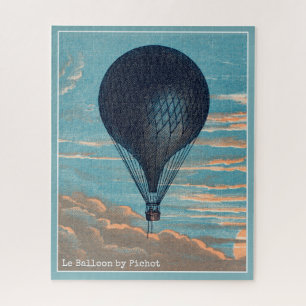 Vintage Heißluftballon Himmel Le Balloon Pichot Puzzle