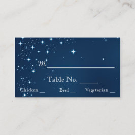 Vintage Heißluftballon Night Wedding Platzkarten