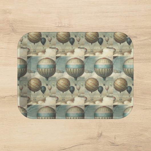 Vintage Heißluftballons Dekoupage Tissue Seidenpapier