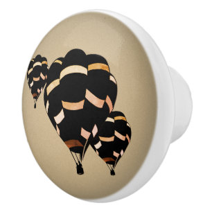 Vintage Heißluftballons Keramikknauf