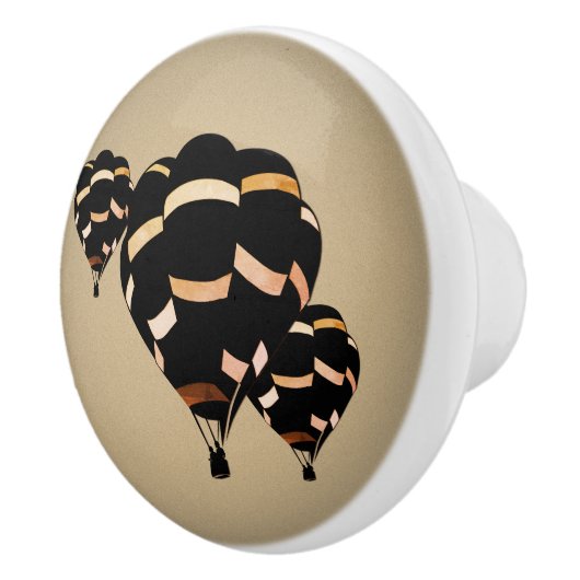 Vintage Heißluftballons Keramikknauf (Rechts)