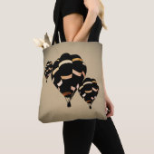 Vintage Heißluftballons Tasche (Von Nahem)