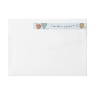 Vintage Heißluftballonscheibe hoch und weg