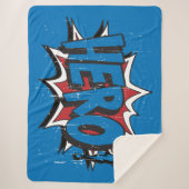 Vintage Helden Art Graphic Super Heroes Art Sherpadecke (Vorderseite)